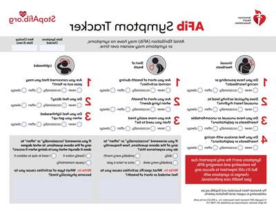 AFib symptom tracker